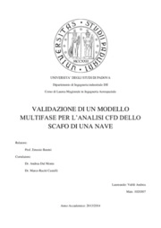 Andrea Vabl - Department of Industrial Engineering, University of Padova