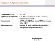 Variabili affidabilistiche di un impianto di digestione anaerobica 