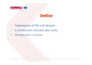 Visione delle nuove generazioni di macchine per l’imballaggio alimentare