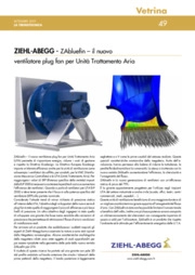 ZAbluefin - il nuovo ventilatore plug fan per Unit Trattamento Aria